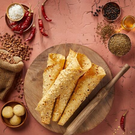 Roasted Papad