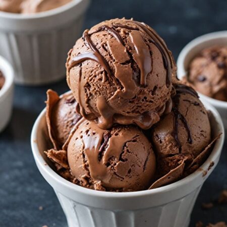 Chocolate Vanilla Icecream