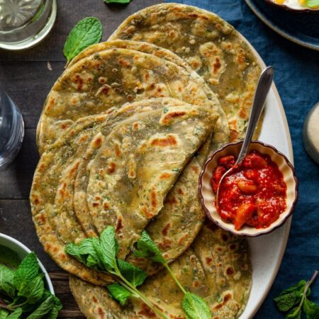 Pudina Parantha set