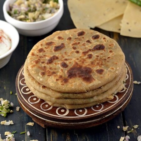 Papad Parantha set